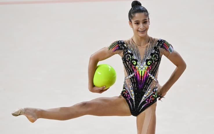 Amagogo Nastro Adesivo Glitterato Per Cerchi Di Ginnastica Ritmica – 1,5 Cm X 5 M, Decorazione Brillante Per Attrezzi
